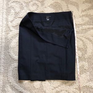 Mango navy blue skirt